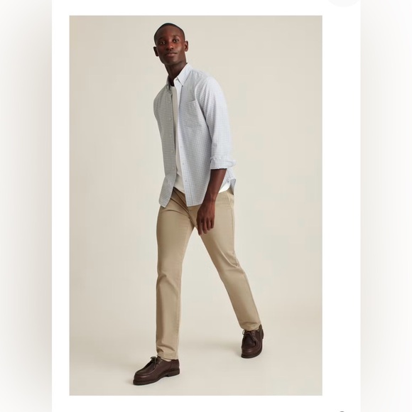 BONOBOS Stretch Lightweight Chink Slim Khaki Drill - Picture 2 of 6